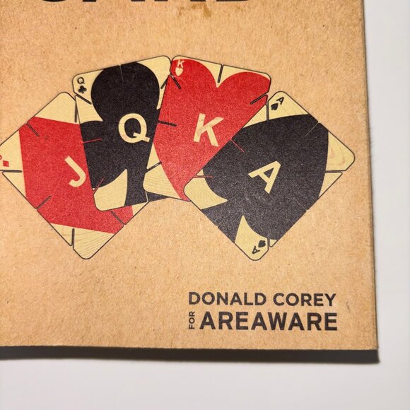 Donald Corey Areaware Plywood Playing Cards – Birch Wood Deck – New in Box - Picture 11 of 11